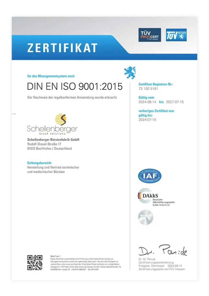 DIN EN ISO 9001:2015