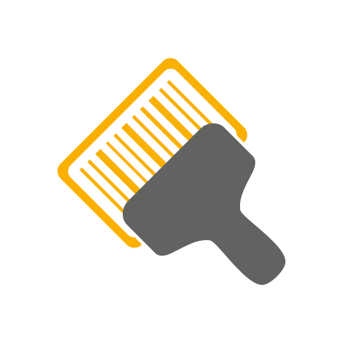 Service Icon Ettiketierung