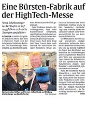 historie Ehrung Europas Groesster Hersteller gedrehter Buersten